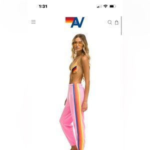 Aviator Nation Neon Sweatpants